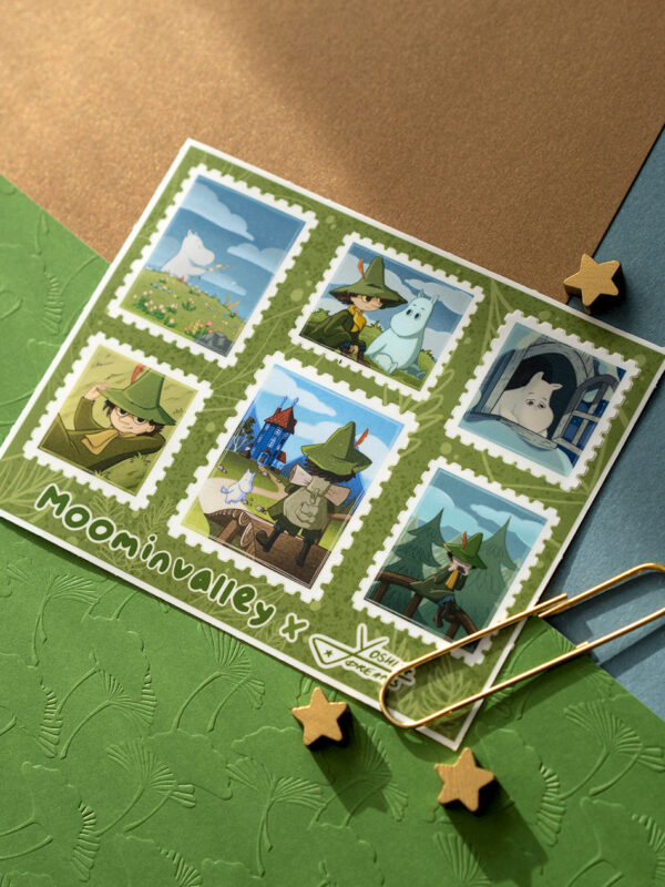 Moominvalley sticker sheet