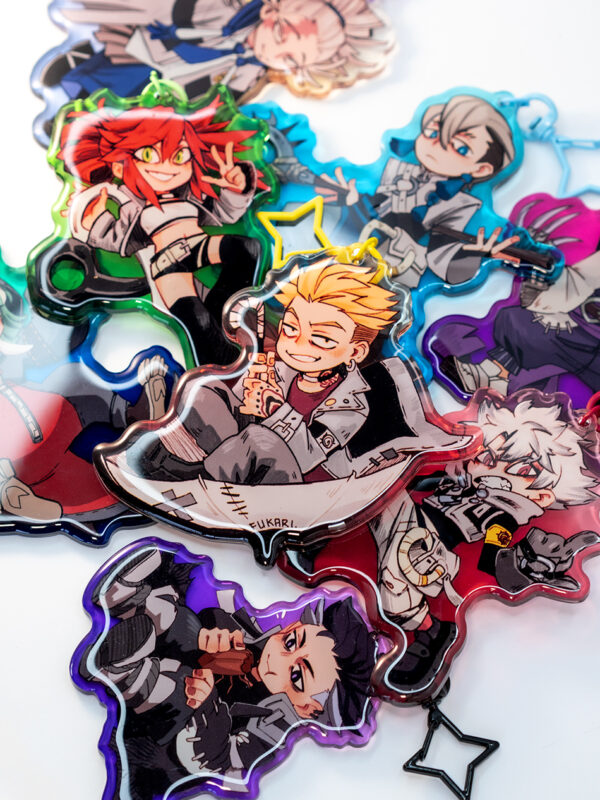 Gachiakuta keychains